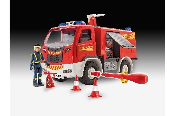Revell Fire Truck in de groep SPORT, VRIJE TIJD & HOBBY / Hobby / Kunststof modellen / Juniorsets bij TP E-commerce Nordic AB (A07457)