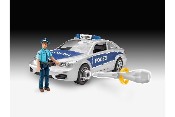 Revell Police Car in de groep SPORT, VRIJE TIJD & HOBBY / Hobby / Kunststof modellen / Juniorsets bij TP E-commerce Nordic AB (A07458)