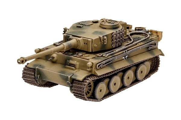 Revell PzKpfw VI Ausf, H TIGER in de groep SPORT, VRIJE TIJD & HOBBY / Hobby / Kunststof modellen / Militaire voertuigen (land) bij TP E-commerce Nordic AB (A07516)