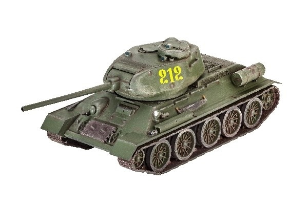 Revell T-34/85 in de groep SPORT, VRIJE TIJD & HOBBY / Hobby / Kunststof modellen / Militaire voertuigen (land) bij TP E-commerce Nordic AB (A07545)