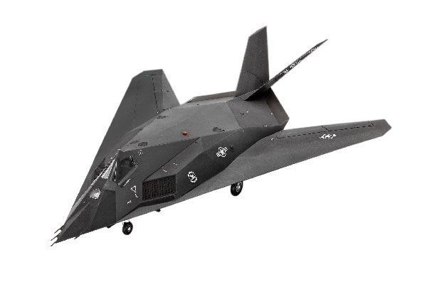 Revell F-117A Nighthawk Stealth Fighter in de groep SPORT, VRIJE TIJD & HOBBY / Hobby / Kunststof modellen / Vliegtuigen/helikopters bij TP E-commerce Nordic AB (A07634)