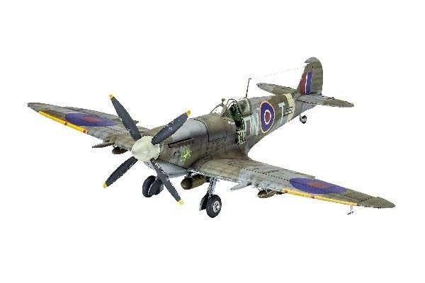 Revell Supermarine Spitfire Mk,IXc in de groep SPORT, VRIJE TIJD & HOBBY / Hobby / Kunststof modellen / Vliegtuigen/helikopters bij TP E-commerce Nordic AB (A07652)