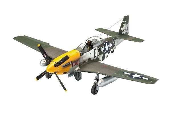 Revell P-51D-5NA Mustang (early version in de groep SPORT, VRIJE TIJD & HOBBY / Hobby / Kunststof modellen / Vliegtuigen/helikopters bij TP E-commerce Nordic AB (A07662)