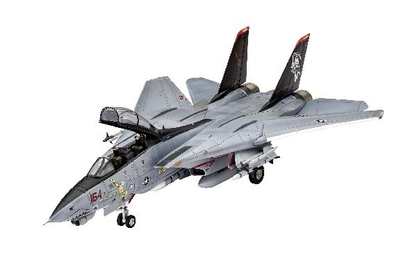 Revell Grumman F-14D Super Tomcat in de groep SPORT, VRIJE TIJD & HOBBY / Hobby / Kunststof modellen / Vliegtuigen/helikopters bij TP E-commerce Nordic AB (A07671)