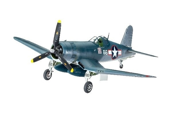 Revell Vought F4U-1D CORSAIR in de groep SPORT, VRIJE TIJD & HOBBY / Hobby / Kunststof modellen / Vliegtuigen/helikopters bij TP E-commerce Nordic AB (A07676)