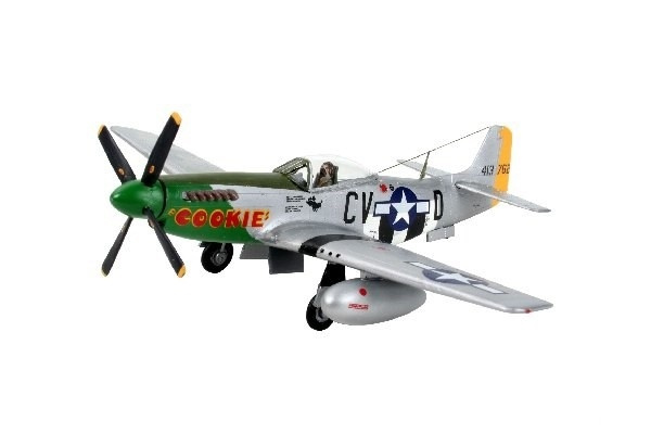 Revell P-51D Mustang in de groep SPORT, VRIJE TIJD & HOBBY / Hobby / Kunststof modellen / Vliegtuigen/helikopters bij TP E-commerce Nordic AB (A07690)