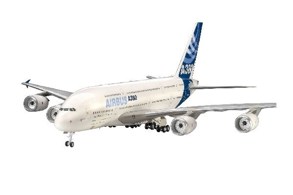 Revell Airbus A380 \'New Livery in de groep SPORT, VRIJE TIJD & HOBBY / Hobby / Kunststof modellen / Vliegtuigen/helikopters bij TP E-commerce Nordic AB (A07696)