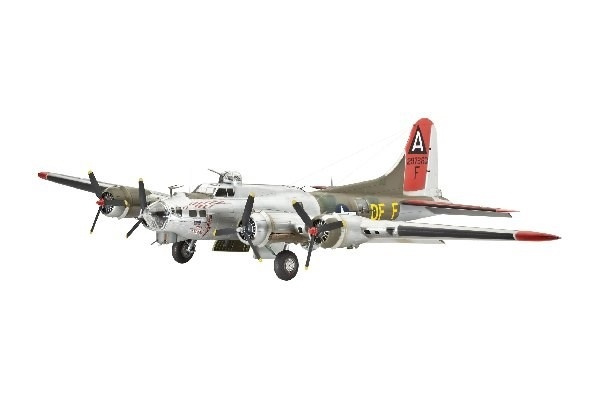 Revell B-17G Flying Fortress in de groep SPORT, VRIJE TIJD & HOBBY / Hobby / Kunststof modellen / Vliegtuigen/helikopters bij TP E-commerce Nordic AB (A07701)