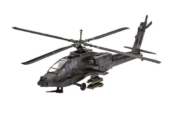Revell AH-64A Apache in de groep SPORT, VRIJE TIJD & HOBBY / Hobby / Kunststof modellen / Vliegtuigen/helikopters bij TP E-commerce Nordic AB (A07753)