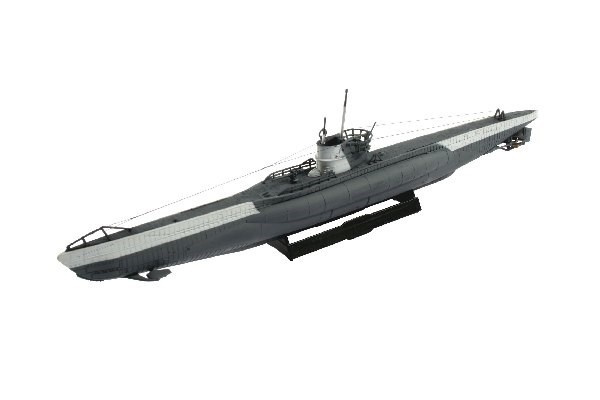 Revell German Submarine Type VII C in de groep SPORT, VRIJE TIJD & HOBBY / Hobby / Kunststof modellen / Schepen bij TP E-commerce Nordic AB (A07763)