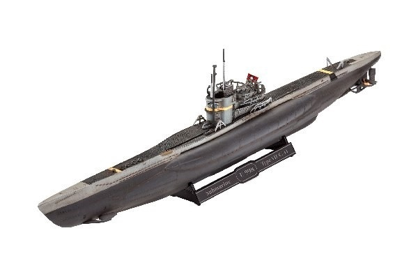 Revell German Submarine Type VII C/41 in de groep SPORT, VRIJE TIJD & HOBBY / Hobby / Kunststof modellen / Schepen bij TP E-commerce Nordic AB (A07771)