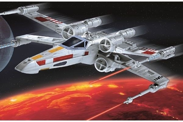 Revell 1:57 X-wing Fighter in de groep SPORT, VRIJE TIJD & HOBBY / Hobby / Kunststof modellen / Badaccessoires bij TP E-commerce Nordic AB (A07863)