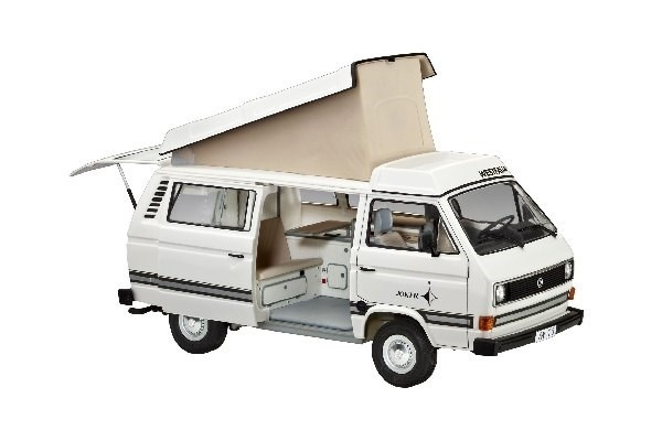 Revell Volkswagen T3 \'Camper in de groep SPORT, VRIJE TIJD & HOBBY / Hobby / Kunststof modellen / Auto\'s bij TP E-commerce Nordic AB (A07898)