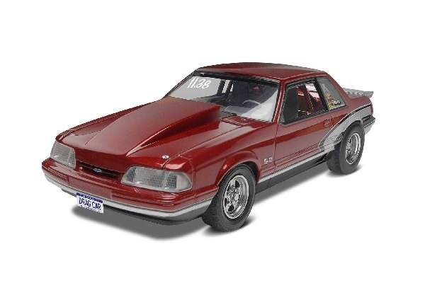 Revell \'90 Mustang LX 5,0 Drag Racer in de groep SPORT, VRIJE TIJD & HOBBY / Hobby / Kunststof modellen / Auto\'s bij TP E-commerce Nordic AB (A07972)