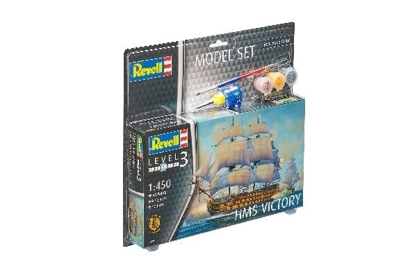 Revell Model Set HMS Victory in de groep SPORT, VRIJE TIJD & HOBBY / Hobby / Kunststof modellen / Startpakketten/Cadeausets bij TP E-commerce Nordic AB (A08142)