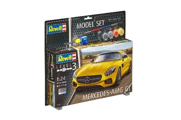 Revell Model Set Mercedes-AMG GT in de groep SPORT, VRIJE TIJD & HOBBY / Hobby / Kunststof modellen / Startpakketten/Cadeausets bij TP E-commerce Nordic AB (A08153)
