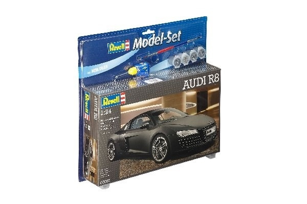 Revell Model Set AUDI R8 in de groep SPORT, VRIJE TIJD & HOBBY / Hobby / Kunststof modellen / Startpakketten/Cadeausets bij TP E-commerce Nordic AB (A08170)