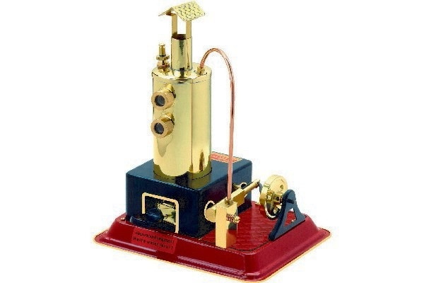 Wilesco D3 Ångmaskin i mässing in de groep SPORT, VRIJE TIJD & HOBBY / Hobby / Stoommachines / Stoommachines bij TP E-commerce Nordic AB (A08208)