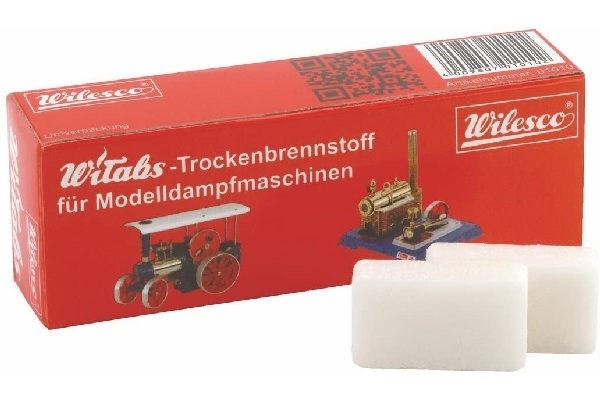 Wilesco Z81 - 12st WiTabs Brandstof voor Stoommachines, 7g, hoog rendement in de groep SPORT, VRIJE TIJD & HOBBY / Hobby / Stoommachines / Batterij gevallen bij TP E-commerce Nordic AB (A08246)