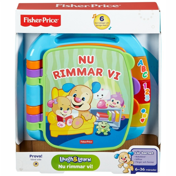 Fisher Price Laugh & Learn Storybook Rhymes in de groep SPEELGOED, KINDER- & BABYPRODUCTEN / Babyspeelgoed / Activiteitenspeelgoed bij TP E-commerce Nordic AB (A08449)