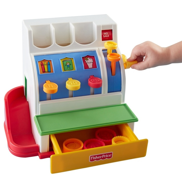 Fisher Price Cash Register in de groep SPEELGOED, KINDER- & BABYPRODUCTEN / Speelgoed / Klein huis en rollenspel bij TP E-commerce Nordic AB (A08457)