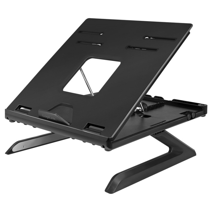 LogiLink Hopfällbart Laptopställ in de groep COMPUTERS & RANDAPPARATUUR / Laptops & accessoires / Laptopstandaard bij TP E-commerce Nordic AB (A08533)