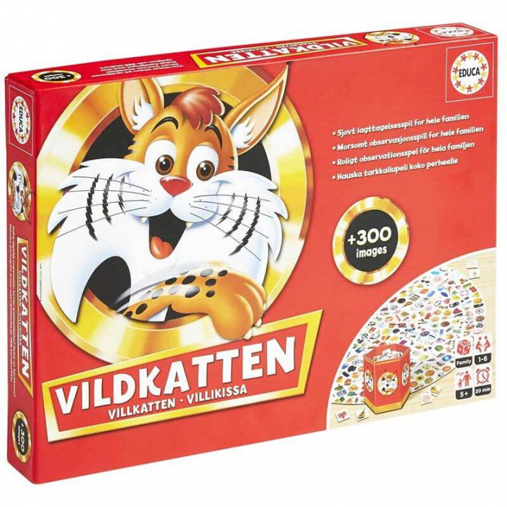 Mattel Games Vildkatten Classic 300 in de groep SPEELGOED, KINDER- & BABYPRODUCTEN / Spelletje / Bordspellen bij TP E-commerce Nordic AB (A08548)