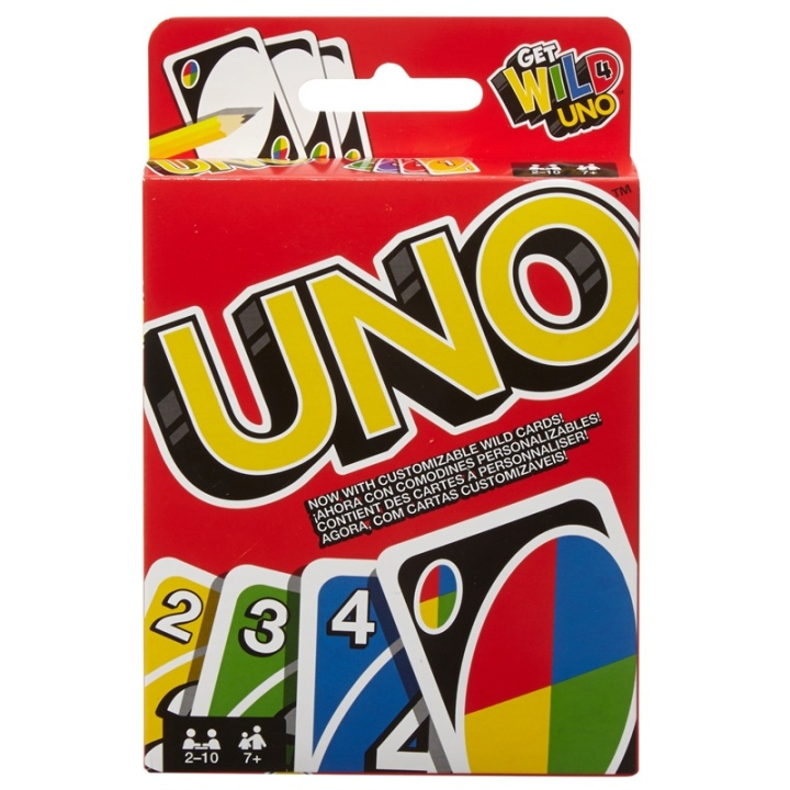 Mattel Games Uno Card Game in de groep SPEELGOED, KINDER- & BABYPRODUCTEN / Spelletje / Kinderspellen bij TP E-commerce Nordic AB (A08551)