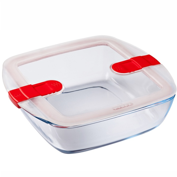 Pyrex Ugnsform med lock för micron 2 in de groep HUISHOUDEN & TUIN / Keukengerei / Ovenschalen bij TP E-commerce Nordic AB (A08596)