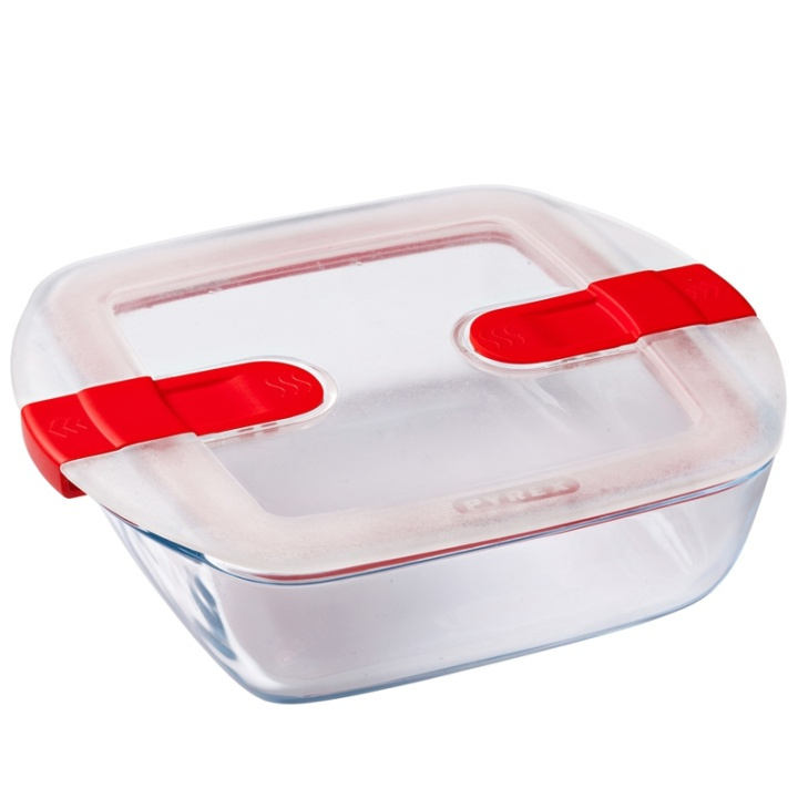 Pyrex Ugnsform med lock för micron 1 in de groep HUISHOUDEN & TUIN / Keukengerei / Ovenschalen bij TP E-commerce Nordic AB (A08597)