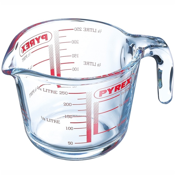 Pyrex Måttkanna glas 0,25L in de groep HUISHOUDEN & TUIN / Keukengerei / Bakaccessoires bij TP E-commerce Nordic AB (A08601)