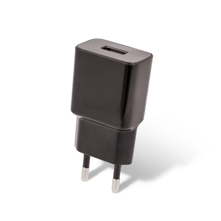 MXTC-01 Wandoplader USB, Snel opladen (2,1A) + microUSB-kabel, Zwart in de groep SMARTPHONE & TABLETS / Opladers & Kabels / Wandoplader / Wandoplader microUSB bij TP E-commerce Nordic AB (A08736)