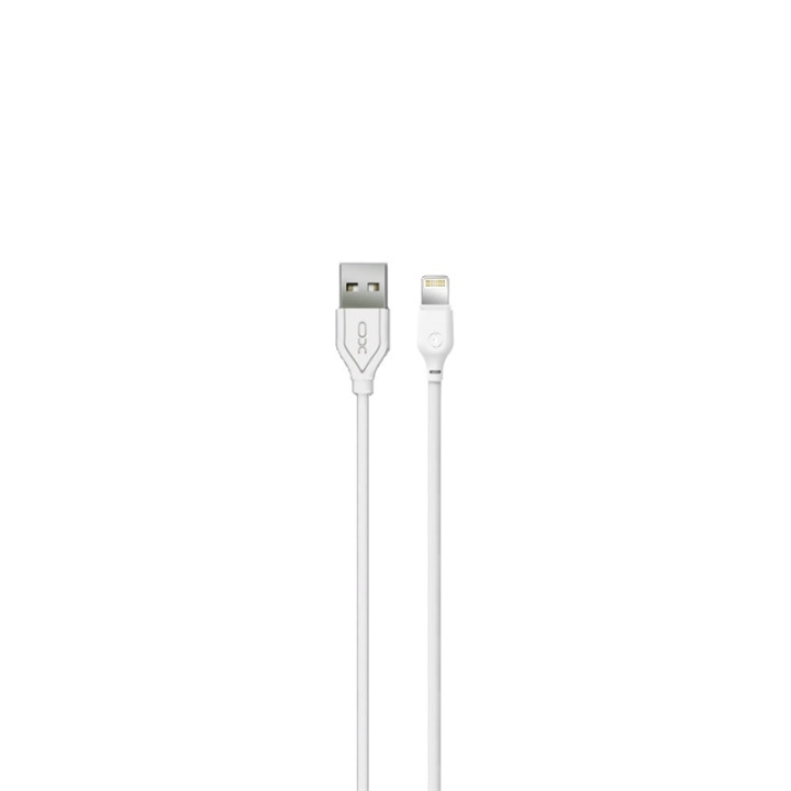 Xo NB103 USB - Lightning-kabel (2,1A) 1m, Wit in de groep SMARTPHONE & TABLETS / Opladers & Kabels / Kabels / Kabels Lightning bij TP E-commerce Nordic AB (A08751)