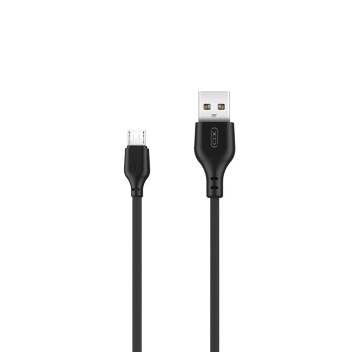 XO NB103 USB - microUSB (2,1A) 1m, Svart in de groep SMARTPHONE & TABLETS / Opladers & Kabels / Kabels / Kabels microUSB bij TP E-commerce Nordic AB (A08753)