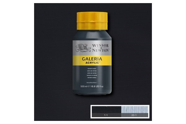 Galeria Acrylic 500Ml Paynes Gray 465 in de groep SPORT, VRIJE TIJD & HOBBY / Hobby / Schilderen & tekenen / Kunstenaarkleuren / Acryl bij TP E-commerce Nordic AB (A08812)