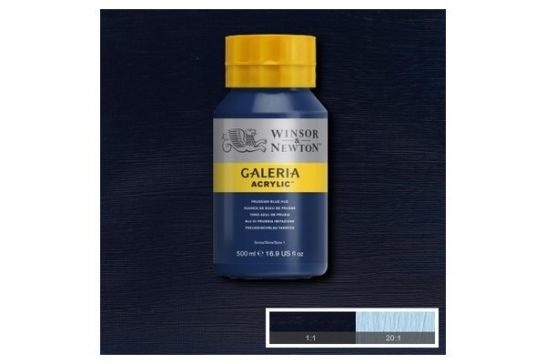 Galeria Acrylic 500Ml Prussian Blue Hue 541 in de groep SPORT, VRIJE TIJD & HOBBY / Hobby / Schilderen & tekenen / Kunstenaarkleuren / Acryl bij TP E-commerce Nordic AB (A08824)