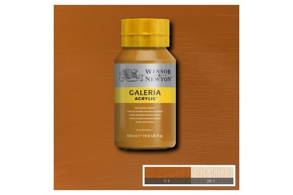 Galeria Acrylic 500Ml Raw Sienna Opaque 553 in de groep SPORT, VRIJE TIJD & HOBBY / Hobby / Schilderen & tekenen / Kunstenaarkleuren / Acryl bij TP E-commerce Nordic AB (A08826)