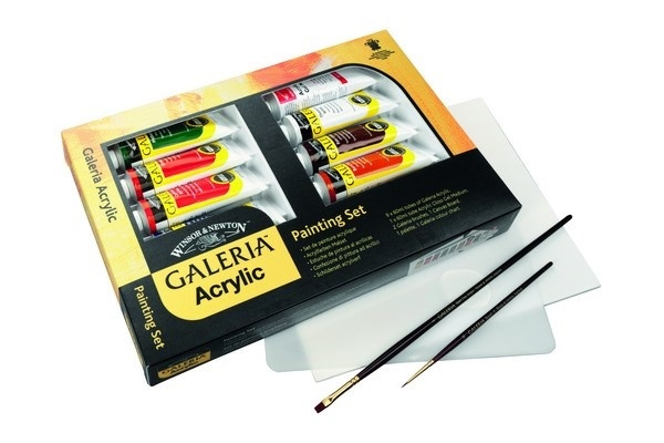 Galeria Acrylic Complete Painting set 9x60 ml in de groep SPORT, VRIJE TIJD & HOBBY / Hobby / Schilderen & tekenen / Kunstenaarkleuren / Acryl bij TP E-commerce Nordic AB (A08913)