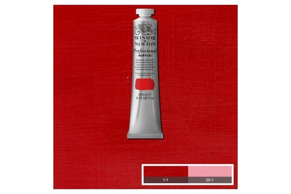 Prof Acrylic 200ML NAPHTOL RED LIGHT 421 in de groep SPORT, VRIJE TIJD & HOBBY / Hobby / Schilderen & tekenen / Kunstenaarkleuren / Acryl bij TP E-commerce Nordic AB (A08946)