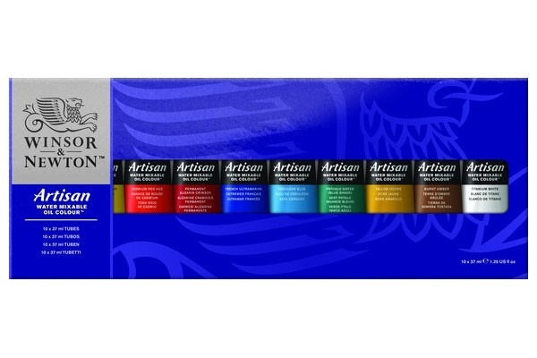 Artisan Water Mixable Oil Tubset 10x37 ml in de groep SPORT, VRIJE TIJD & HOBBY / Hobby / Schilderen & tekenen / Kunstenaarkleuren / Olieverf bij TP E-commerce Nordic AB (A08959)