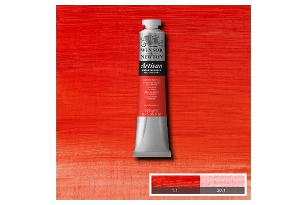 Arti Wat-Mix Oil 200Ml Cad Red Hue 095 in de groep SPORT, VRIJE TIJD & HOBBY / Hobby / Schilderen & tekenen / Kunstenaarkleuren / Olieverf bij TP E-commerce Nordic AB (A08975)