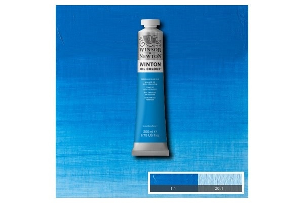 WINTON OIL COL 200 ml Cerule blue hue (10) 138 in de groep SPORT, VRIJE TIJD & HOBBY / Hobby / Schilderen & tekenen / Kunstenaarkleuren / Olieverf bij TP E-commerce Nordic AB (A09032)