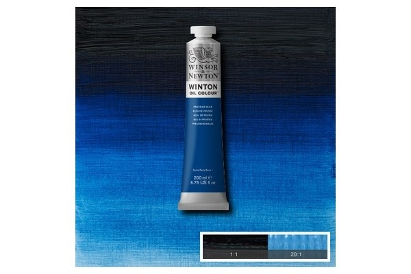 WINTON OIL COL 200 ml Prussian blue (33) 538 in de groep SPORT, VRIJE TIJD & HOBBY / Hobby / Schilderen & tekenen / Kunstenaarkleuren / Olieverf bij TP E-commerce Nordic AB (A09036)