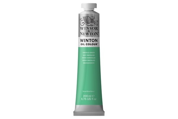 WINTON OIL COL 200 ml Emerald green (18) 241 in de groep SPORT, VRIJE TIJD & HOBBY / Hobby / Schilderen & tekenen / Kunstenaarkleuren / Olieverf bij TP E-commerce Nordic AB (A09037)