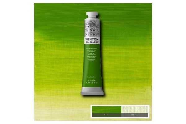 WINTON OIL COL 200 ml Chrome green hue (11) 145 in de groep SPORT, VRIJE TIJD & HOBBY / Hobby / Schilderen & tekenen / Kunstenaarkleuren / Olieverf bij TP E-commerce Nordic AB (A09039)