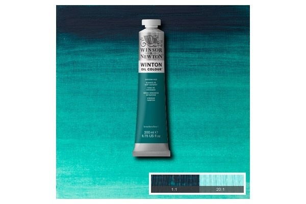 WINTON OIL COL 200 ml Viridian hue (43) 696 in de groep SPORT, VRIJE TIJD & HOBBY / Hobby / Schilderen & tekenen / Kunstenaarkleuren / Olieverf bij TP E-commerce Nordic AB (A09040)