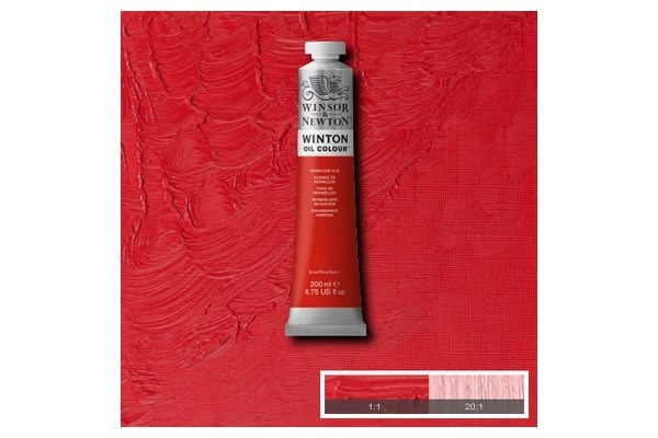 WINTON OIL COL 200 ml Vermilion hue (42) 682 in de groep SPORT, VRIJE TIJD & HOBBY / Hobby / Schilderen & tekenen / Kunstenaarkleuren / Olieverf bij TP E-commerce Nordic AB (A09051)