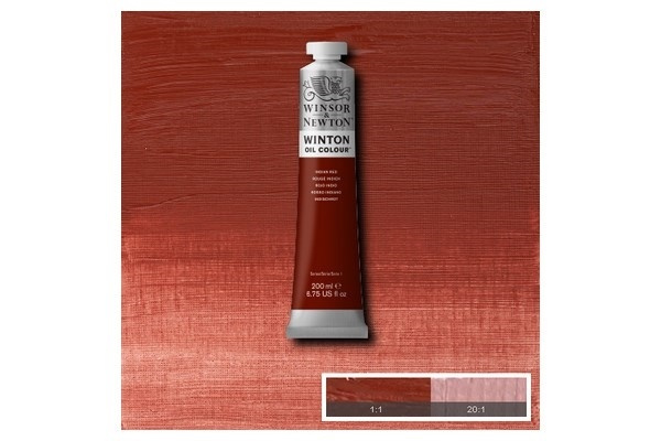 Winton Oil Col 200Ml (23) Indian Red 317 in de groep SPORT, VRIJE TIJD & HOBBY / Hobby / Schilderen & tekenen / Kunstenaarkleuren / Olieverf bij TP E-commerce Nordic AB (A09062)