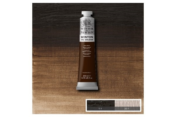 Winton Oil Col 200Ml (35) Raw Umber 554 in de groep SPORT, VRIJE TIJD & HOBBY / Hobby / Schilderen & tekenen / Kunstenaarkleuren / Olieverf bij TP E-commerce Nordic AB (A09066)