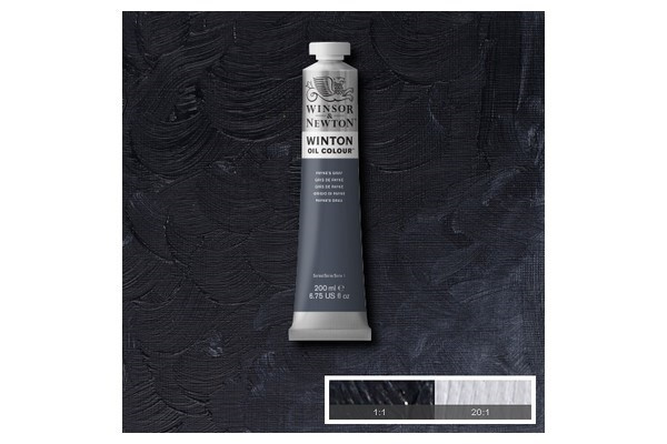 Winton Oil Col 200Ml (32) Payne\'s Grey 465 in de groep SPORT, VRIJE TIJD & HOBBY / Hobby / Schilderen & tekenen / Kunstenaarkleuren / Olieverf bij TP E-commerce Nordic AB (A09067)